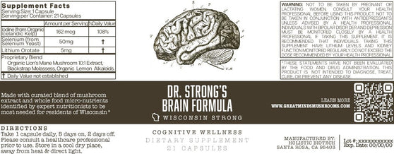 Dr. Strong's Brain Formula